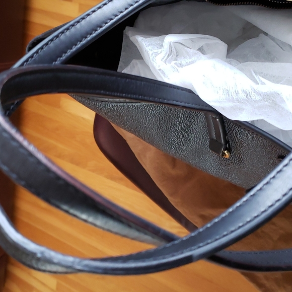 Black Tory Burch Tote - Picture 5 of 8